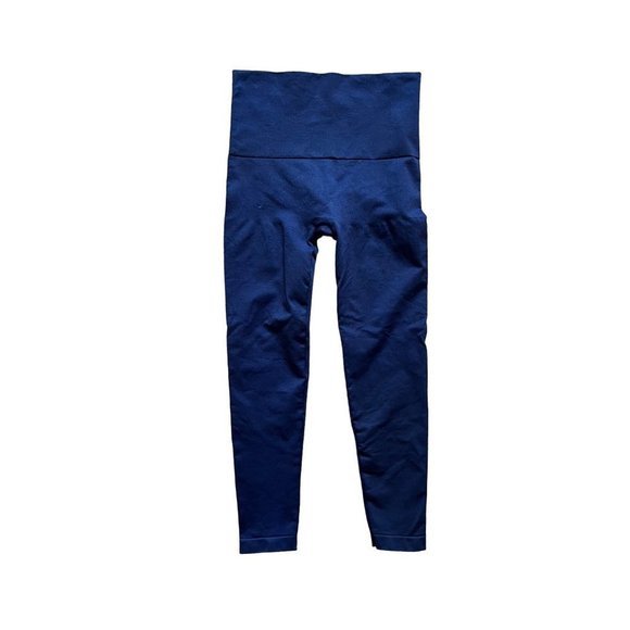 Anti x proof compression high waisted leggings in blue size‎ L - Picture 1 of 4